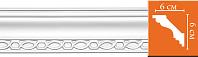 Плинтус с орнаментом Decomaster DT 9802 (размер 60x60x2400)